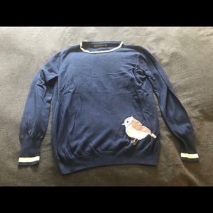 Sugarhill Boutique Intarsia Bird Sweater S